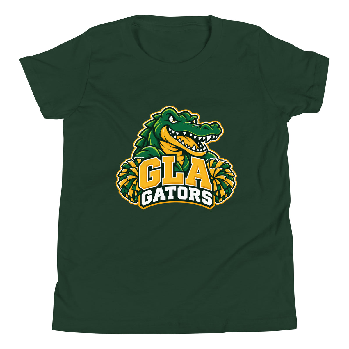 Performance | Youth T-Shirt | GLA Gators Cheer Team | Apex Gators Elite Logo