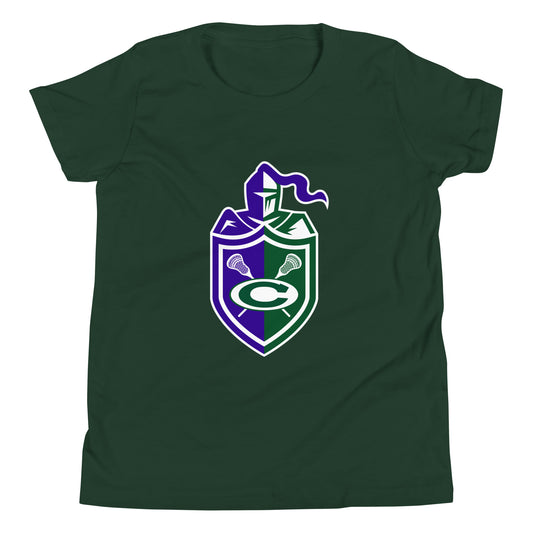 Performance | Youth T-Shirt | Central West Girls Lacrosse | Crest Logo