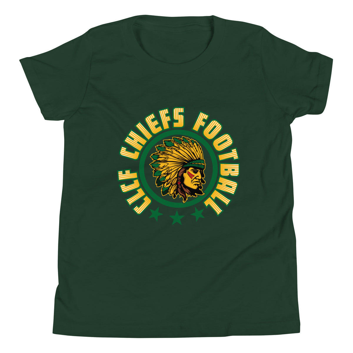 Performance | Youth T-Shirt | CLCF Chiefs | Emblem Logo