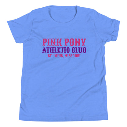 Performance | Youth T-Shirt | Pink Pony Athletic Club | Athletic Wordmark Logo