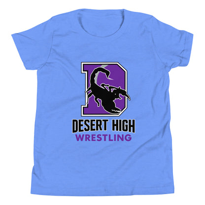 Performance | Youth T-Shirt | Desert High Scorpions | Crest Logo