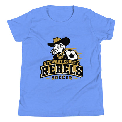 Performance | Youth T-Shirt | Stewart County Soccer | Crest Logo