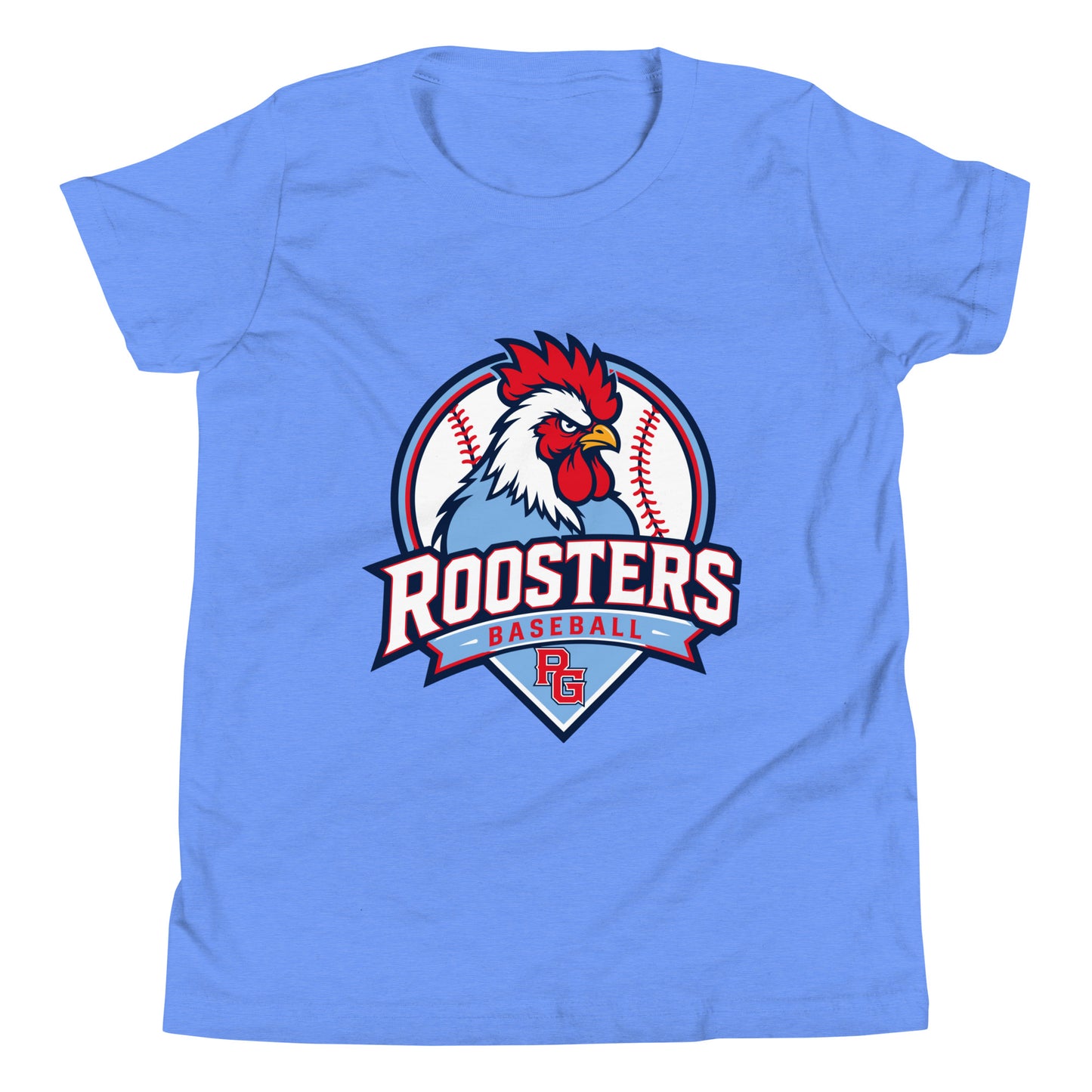 Performance | Youth T-Shirt | Rooster Nation | Athletic Crest Logo