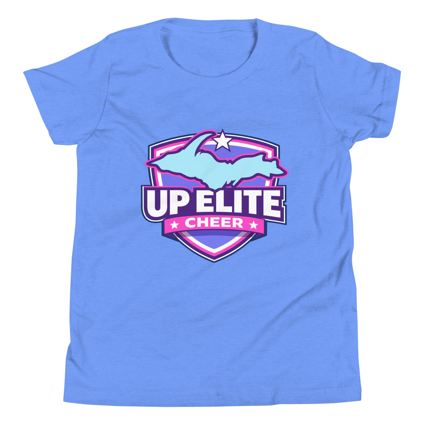 Performance | Youth T-Shirt | UP Elite Cheer | Shield Logo