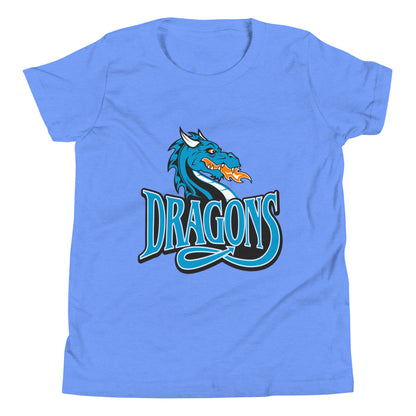 Performance | Youth T-Shirt | International Studies Middle School Volleyball | Emblem Logo