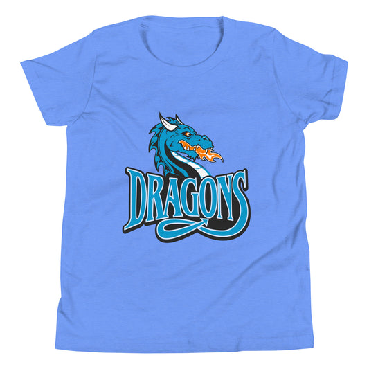 Performance | Youth T-Shirt | International Studies Middle School Volleyball | Emblem Logo