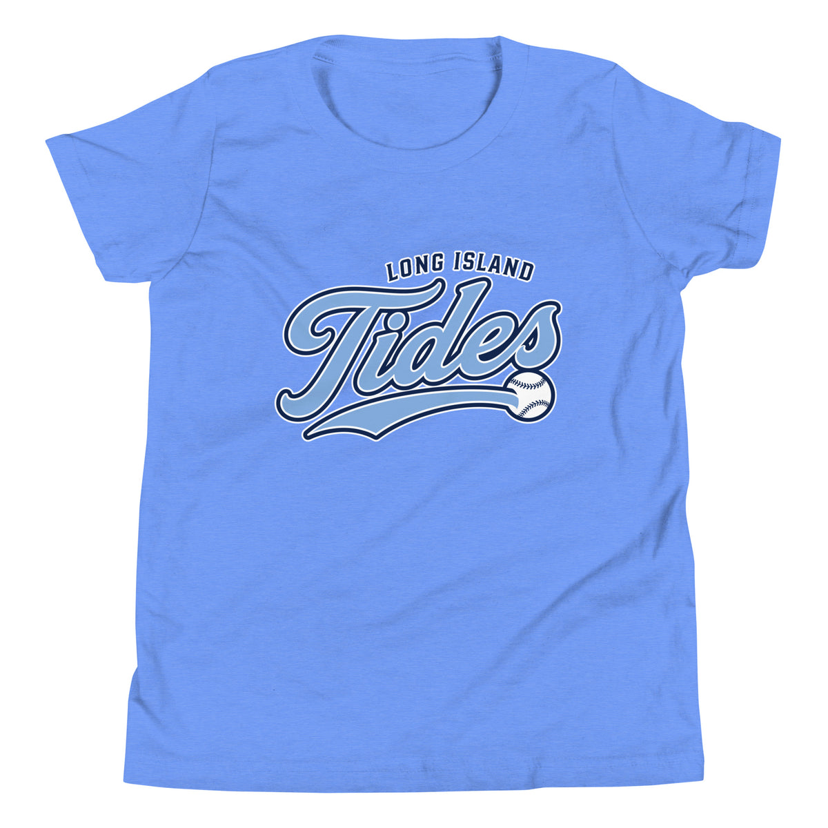 Performance | Youth T-Shirt | Long Island Tides Baseball | Athletics Logo