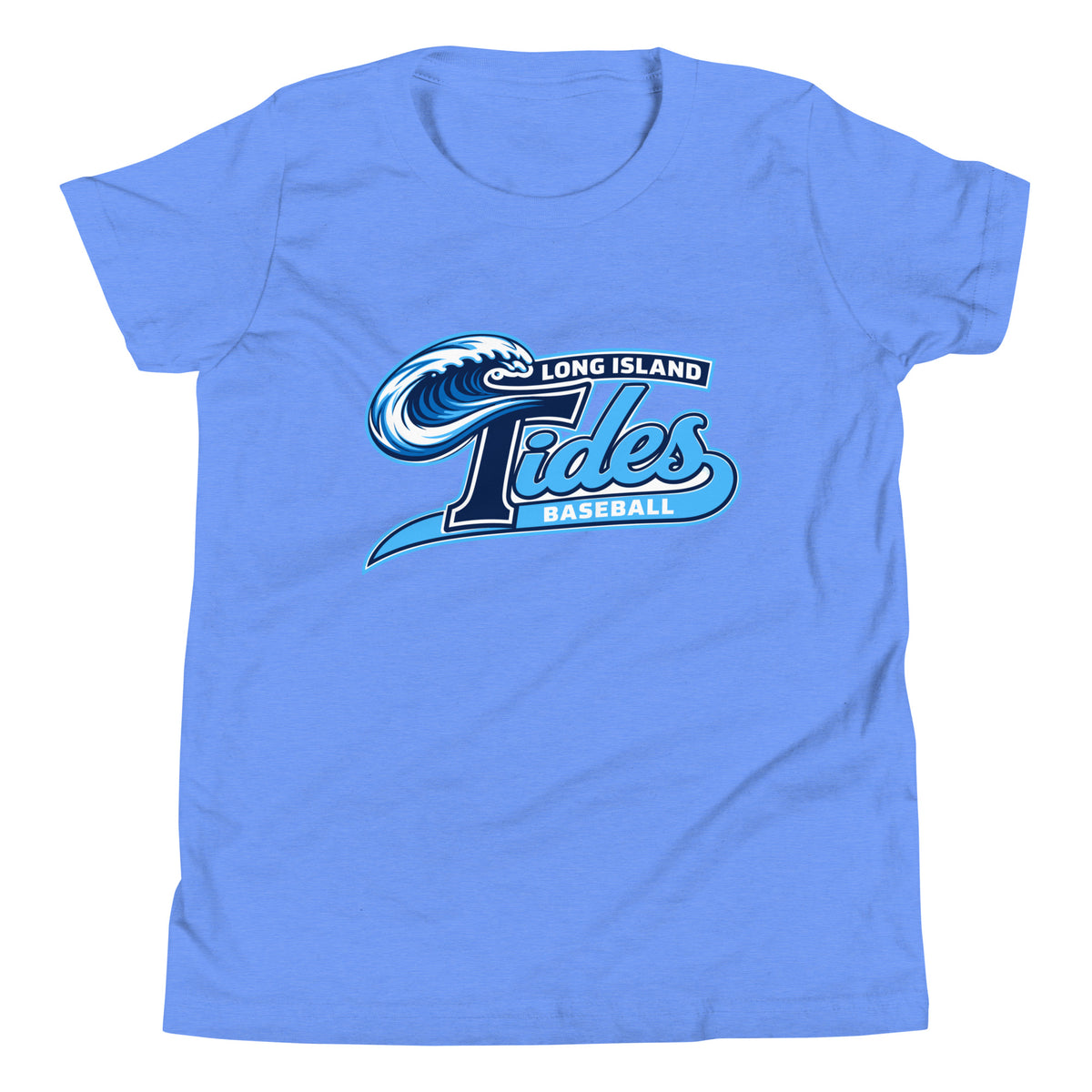 Performance | Youth T-Shirt | Long Island Tides Baseball | Ironclad Tides Logo