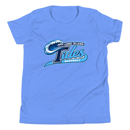 Performance | Youth T-Shirt | Long Island Tides Baseball | Ironclad Tides Logo