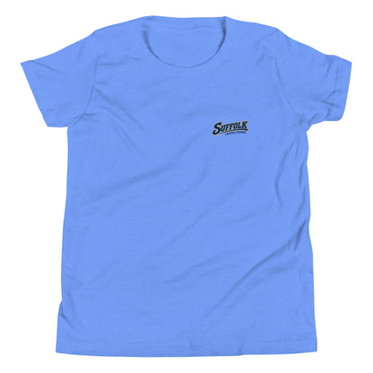 Performance | Youth T-Shirt | Suffolk University Cheerleading | Athletics Logo