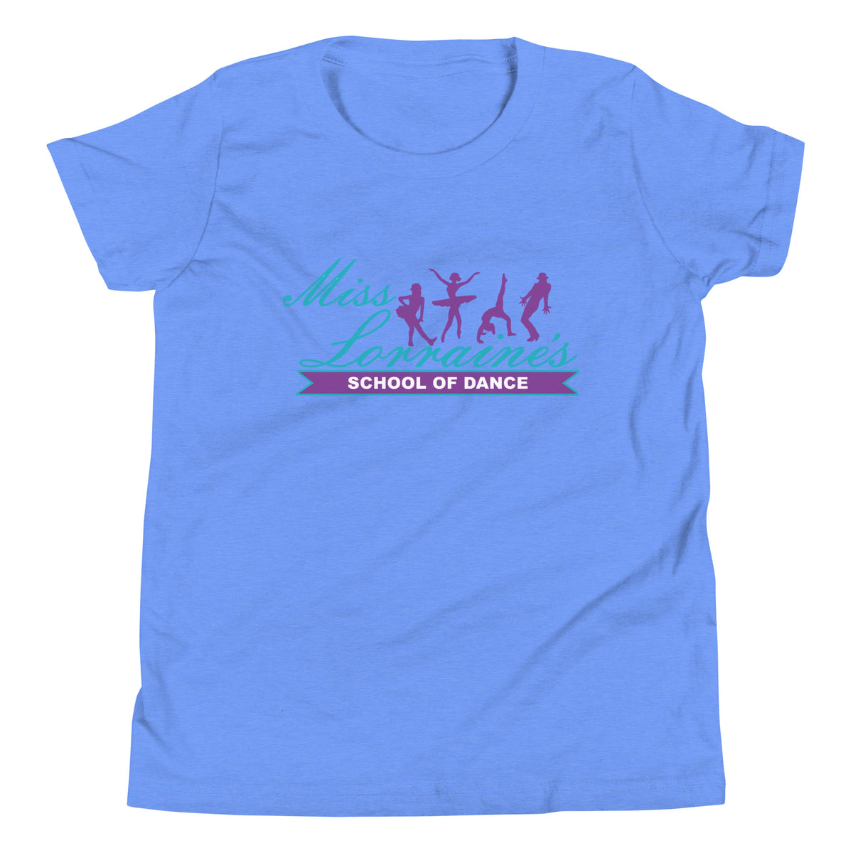 Performance | Youth T-Shirt | Miss Lorraine’s School of Dance | Crest Logo