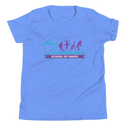 Performance | Youth T-Shirt | Miss Lorraine’s School of Dance | Crest Logo