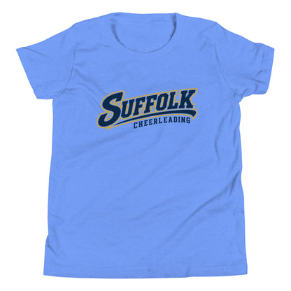 Performance | Youth T-Shirt | Suffolk University Cheerleading | Athletics Logo