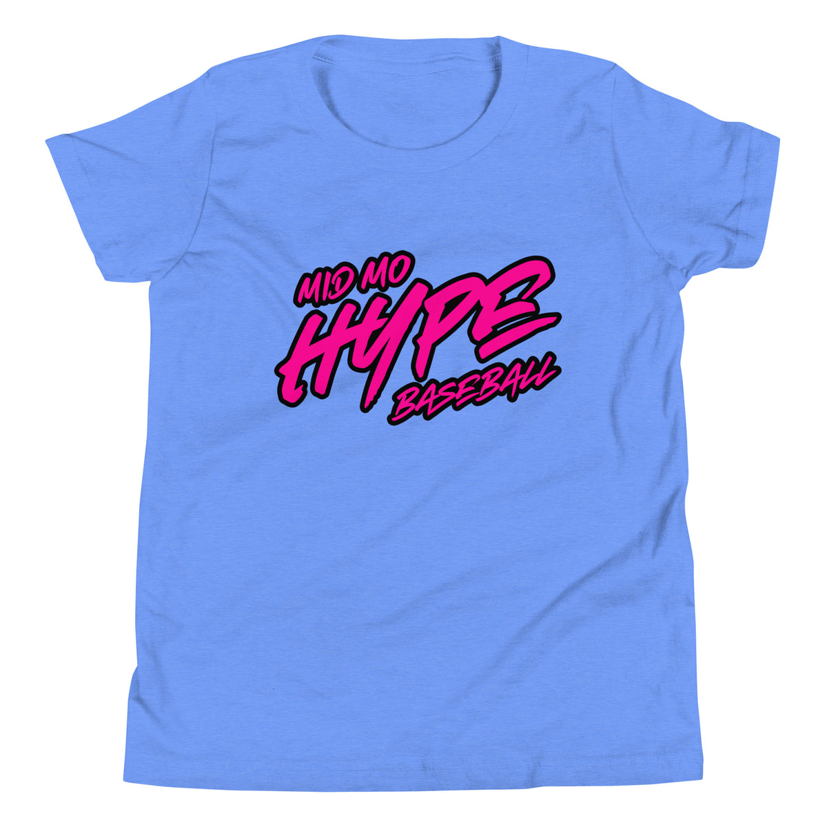 Performance | Youth T-Shirt | Hype Baseball Club | Crest Logo