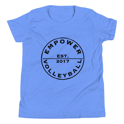 Performance | Youth T-Shirt | Empower Volleyball Club | Valor Logo