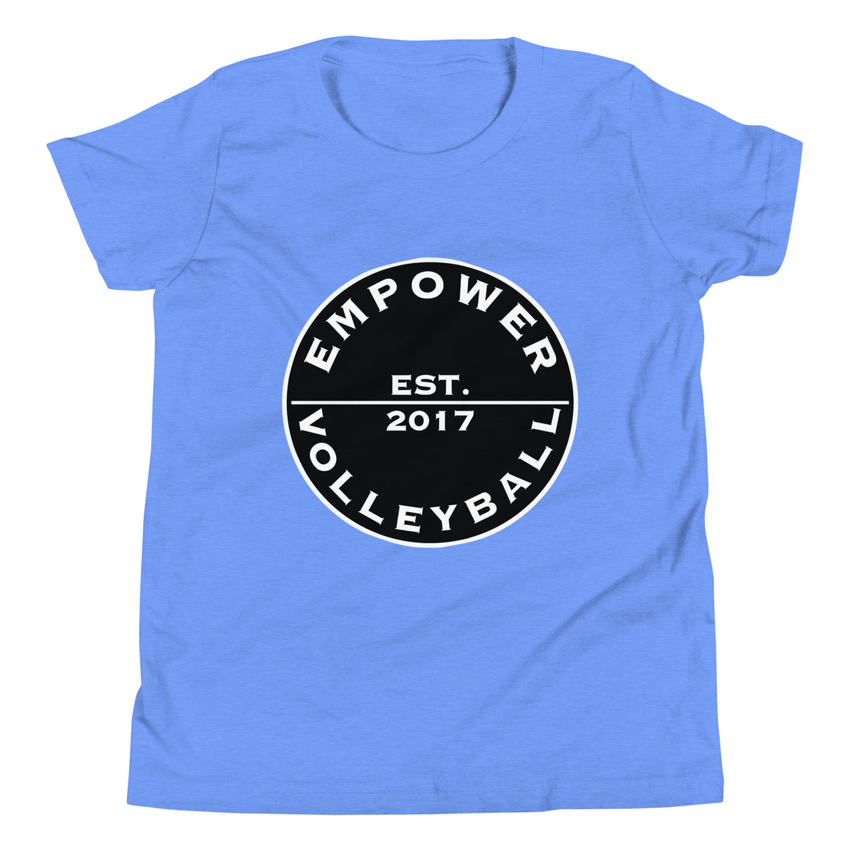Performance | Youth T-Shirt | Empower Volleyball Club | Alpha Spike Logo