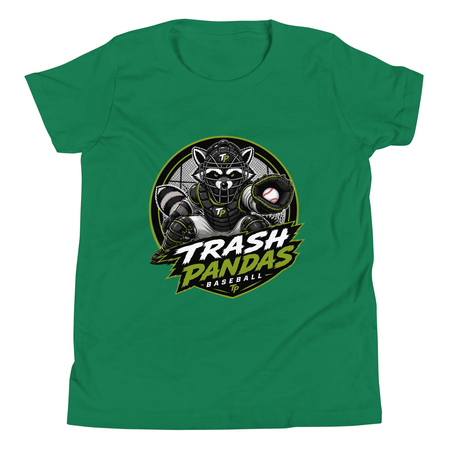 Performance | Youth T-Shirt | Trash Pandas Baseball Organization | Athletics Logo