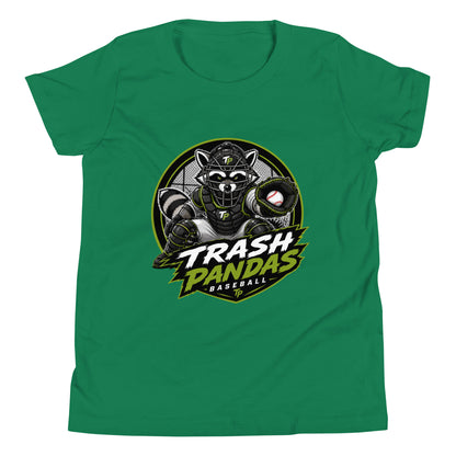 Performance | Youth T-Shirt | Trash Pandas Baseball Organization | Athletics Logo