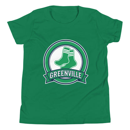 Performance | Youth T-Shirt | Greenville Sox | Badge Logo