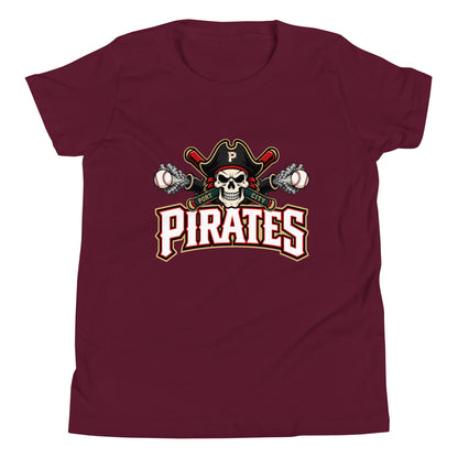 Performance | Youth T-Shirt | Port City Pirates | Cannonball Portside Logo