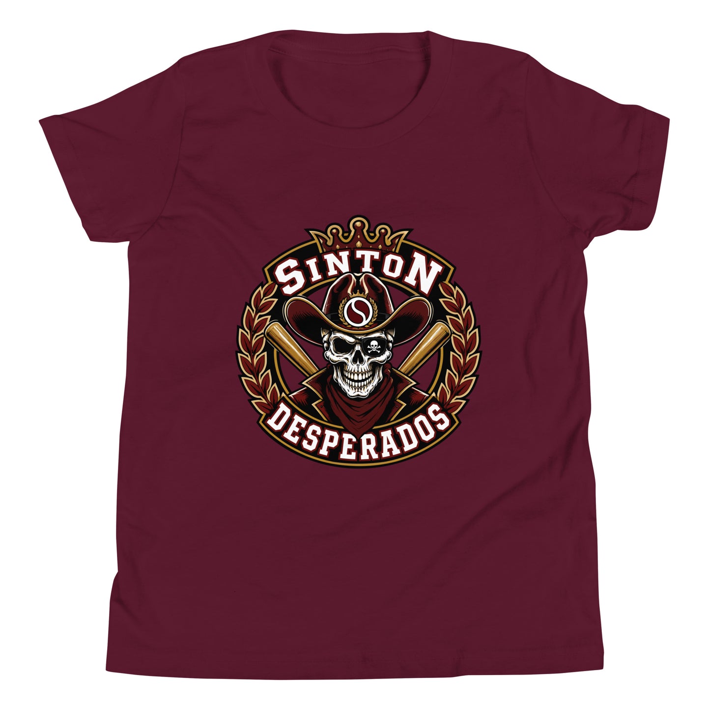 Performance | Youth T-Shirt | Sinton Desperados Baseball | Ridge Varsity Logo