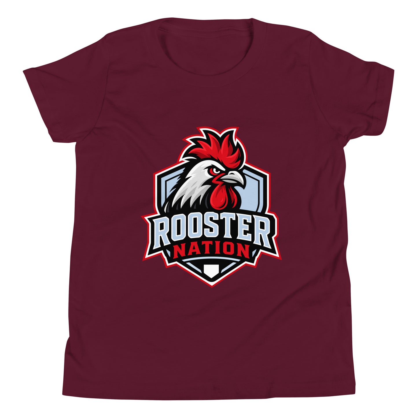 Performance | Youth T-Shirt | Rooster Nation | Shield Logo