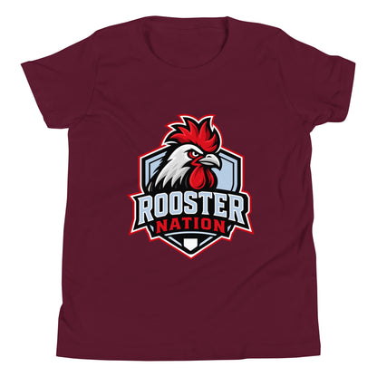 Performance | Youth T-Shirt | Rooster Nation | Shield Logo