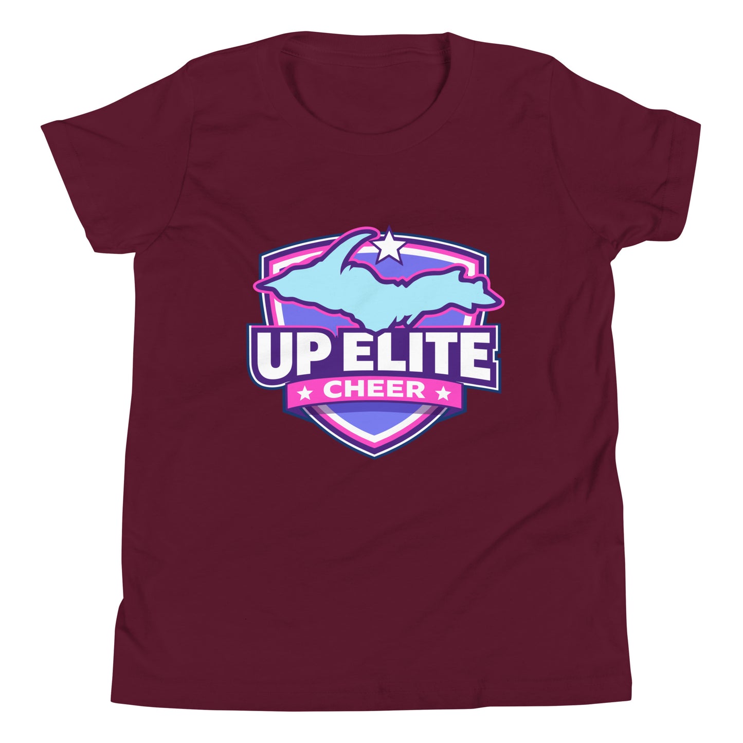 Performance | Youth T-Shirt | UP Elite Cheer | Shield Logo