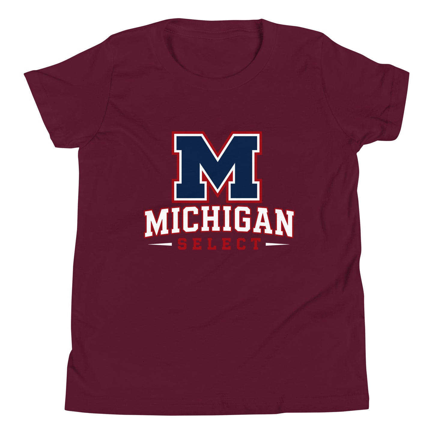 Performance | Youth T-Shirt | Michigan Select Baseball | Emblem Logo