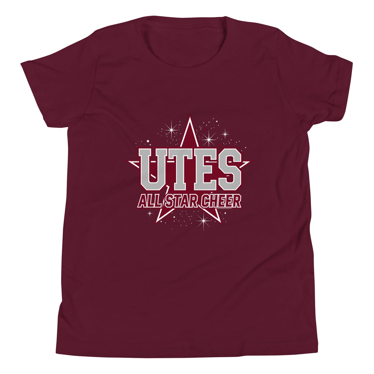 Performance | Youth T-Shirt | Utes Allstar Cheer | Crest Logo