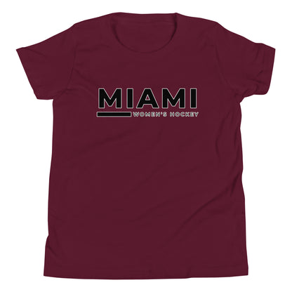 Performance | Youth T-Shirt | Miami Women's Hockey | Lettermark Logo
