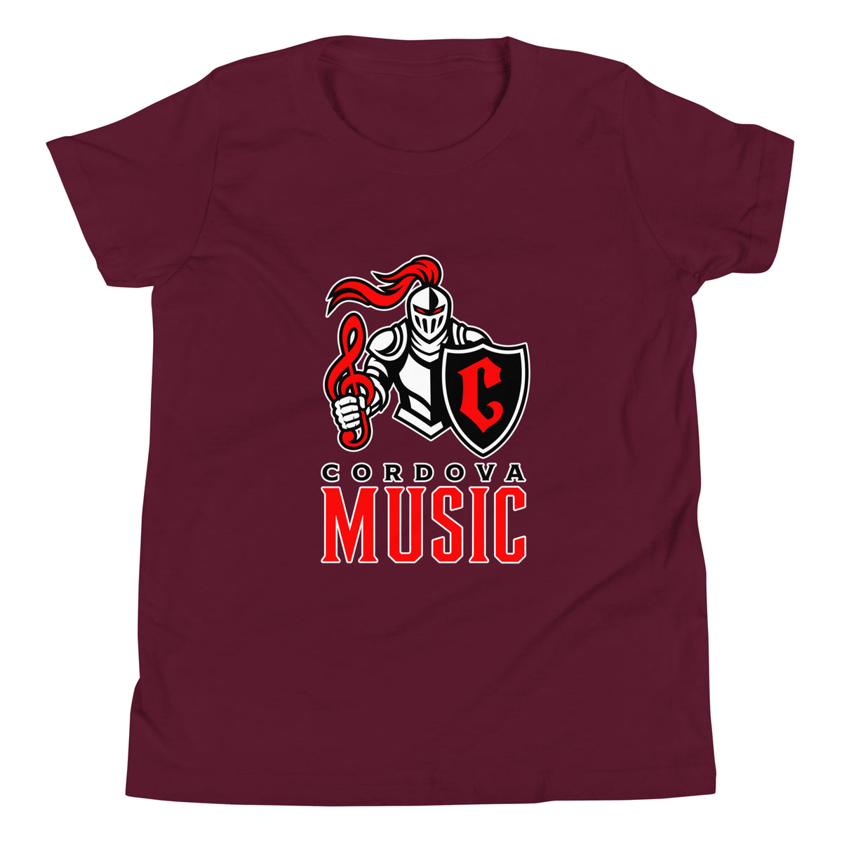 Performance | Youth T-Shirt | Cordova High Music | Vanguard Logo