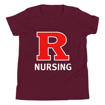 Performance | Youth T-Shirt | Grand View University Nursing | Lettemark Logo