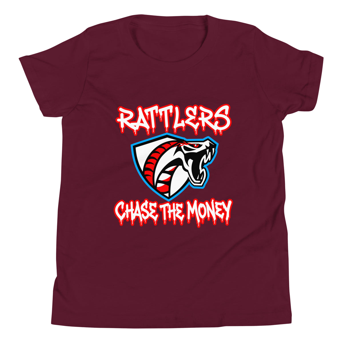 Performance | Youth T-Shirt | Rattlers 2/11 | Crest Logo