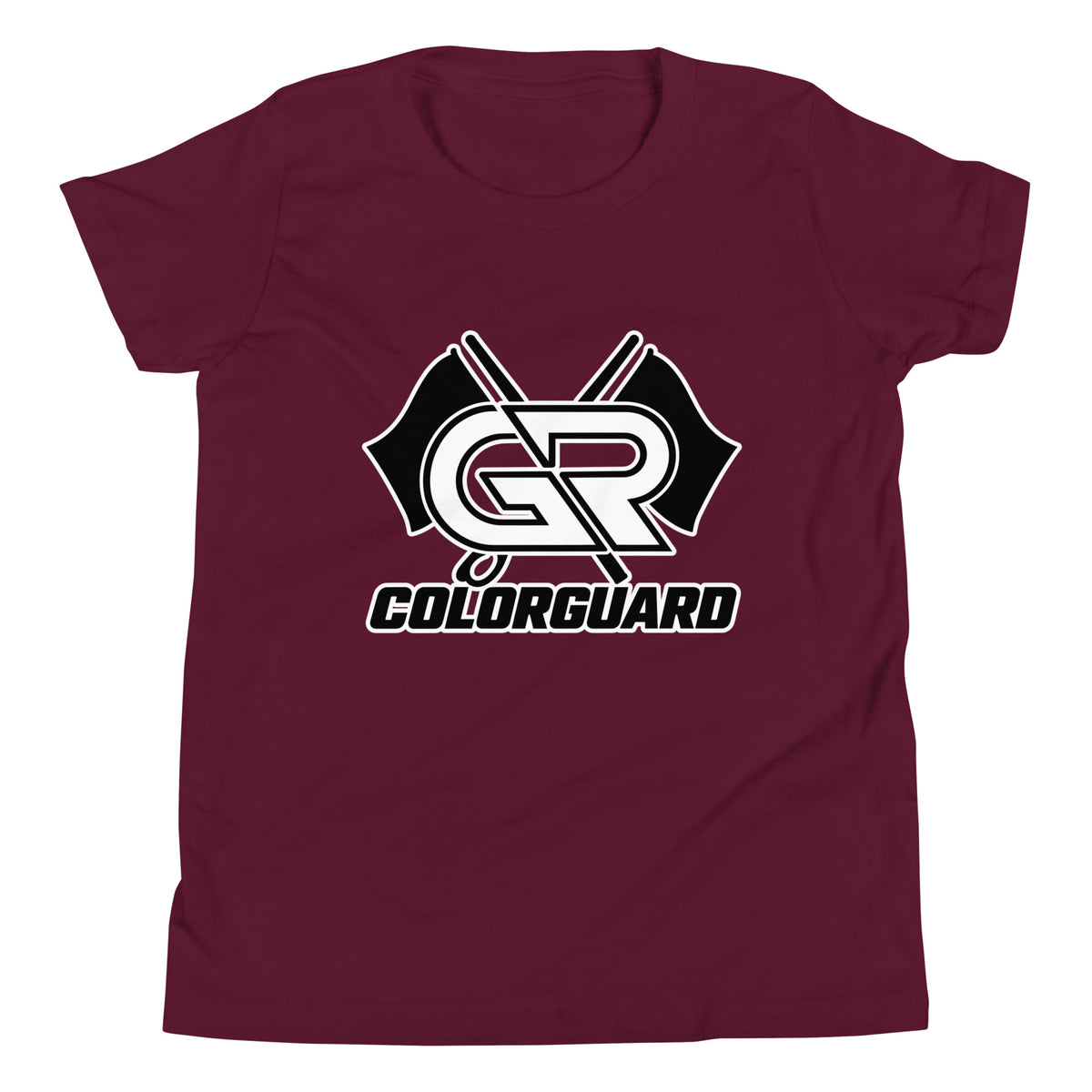 Performance | Youth T-Shirt | George Ranch High School Colorguard | Crest Logo