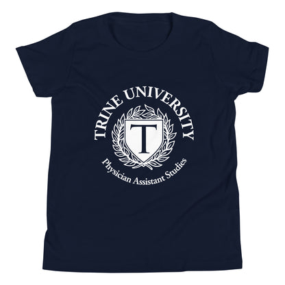 Performance | Youth T-Shirt | Trine PA program | Emblem Logo