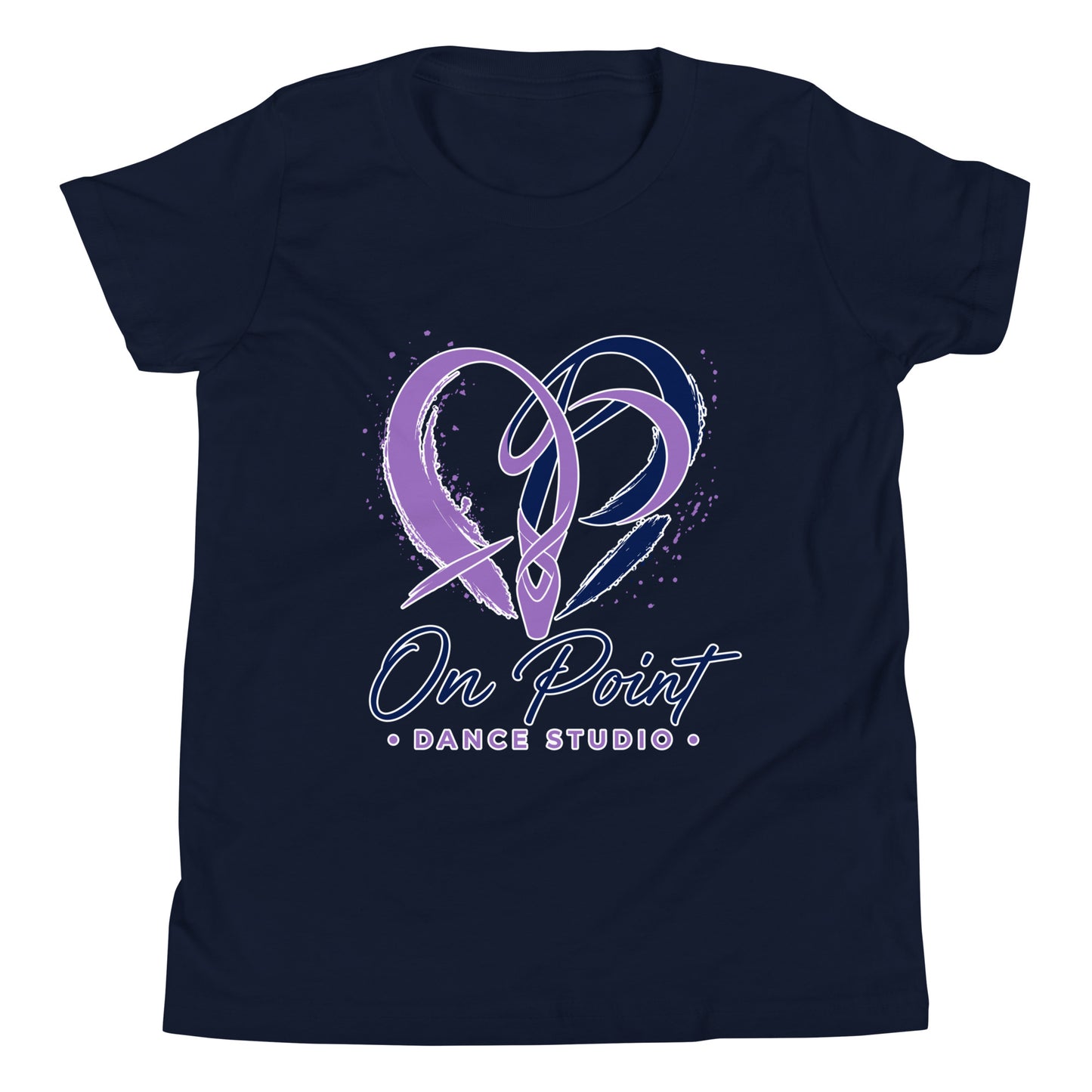 Performance | Youth T-Shirt | On Point Dance Studio | Crest Logo