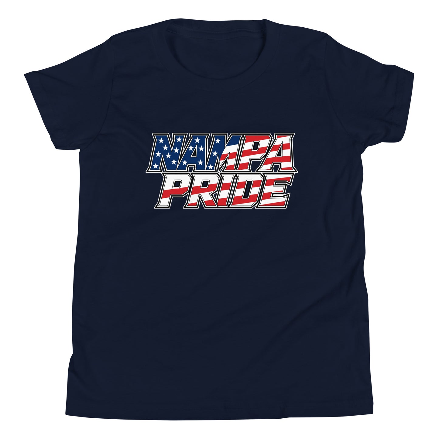 Performance | Youth T-Shirt | Nampa Pride | Modern Script Logo