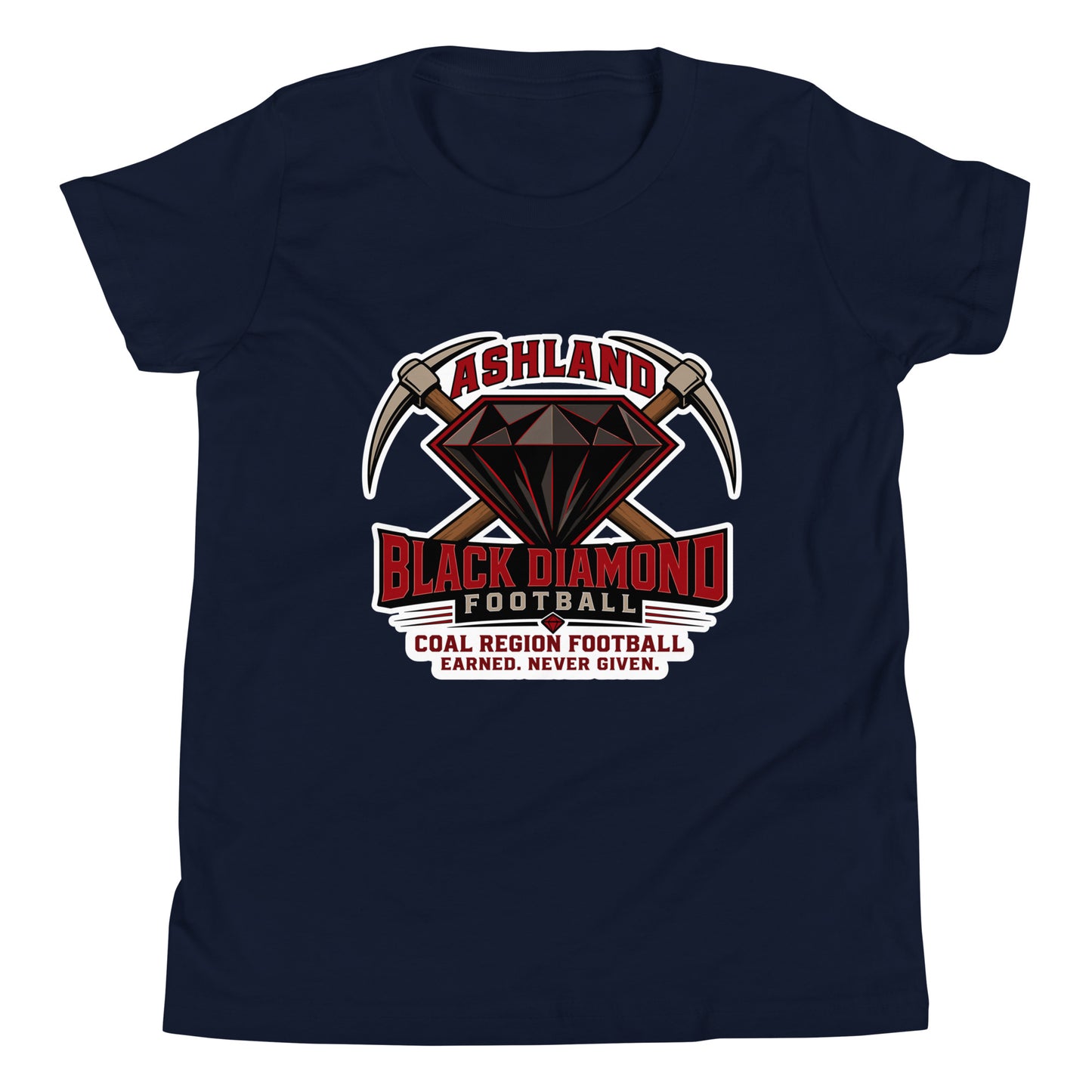 Performance | Youth T-Shirt | Ashland Black Diamonds | Vanguard Logo