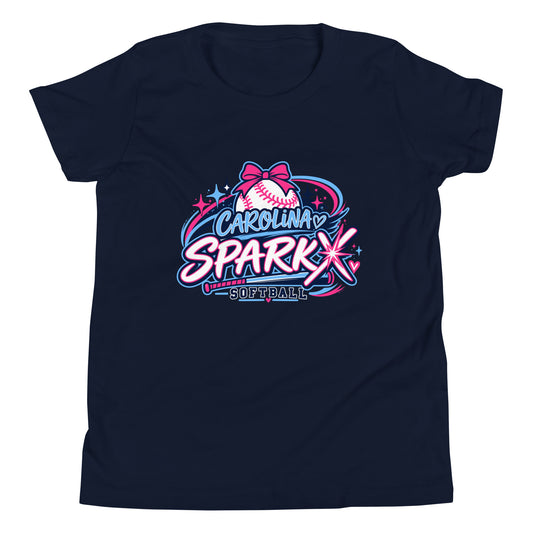 Performance | Youth T-Shirt | Carolina Sparkx | Crest Logo