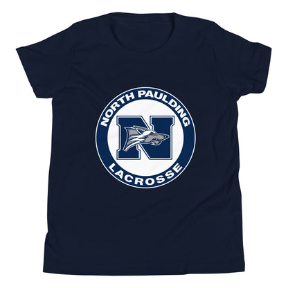 Performance | Youth T-Shirt | North Paulding Lacrosse | Badge Logo