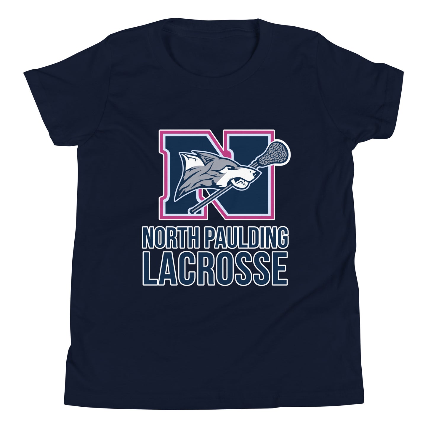 Performance | Youth T-Shirt | North Paulding Lacrosse | Vanguard Logo