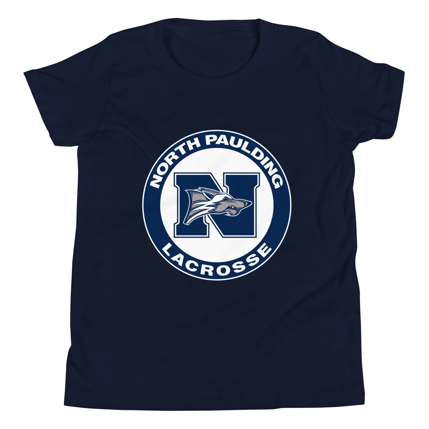 Performance | Youth T-Shirt | North Paulding Lacrosse | Badge Logo