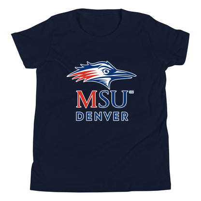 Performance | Youth T-Shirt | MSU Denver Dance Team | Titan Crest Logo