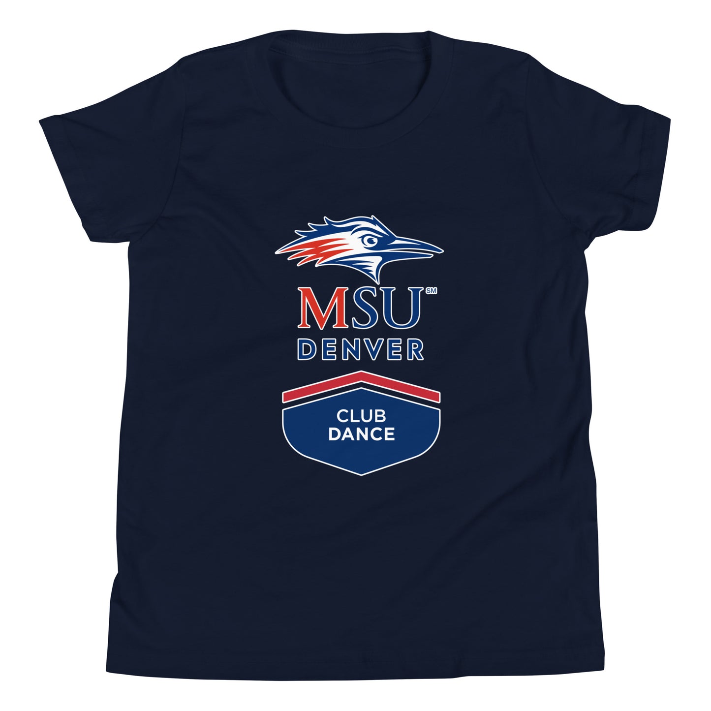 Performance | Youth T-Shirt | MSU Denver Dance Team | Apex Logo