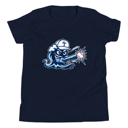 Performance | Youth T-Shirt | Long Island Tides Baseball | Mascot Logo