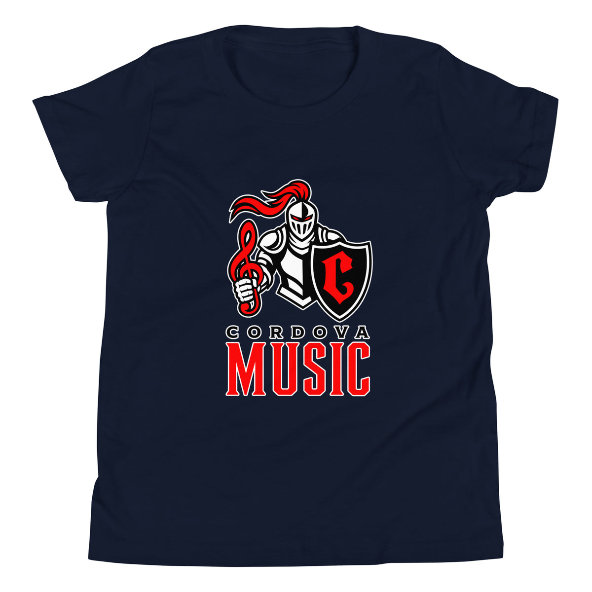Performance | Youth T-Shirt | Cordova High Music | Vanguard Logo