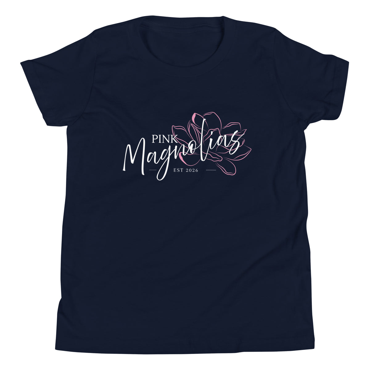 Performance | Youth T-Shirt | Pink Magnolias Dance | Modern Script Logo