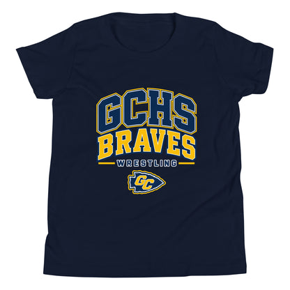 Performance | Youth T-Shirt | Grant County High School Wrestling | Vanguard Logo