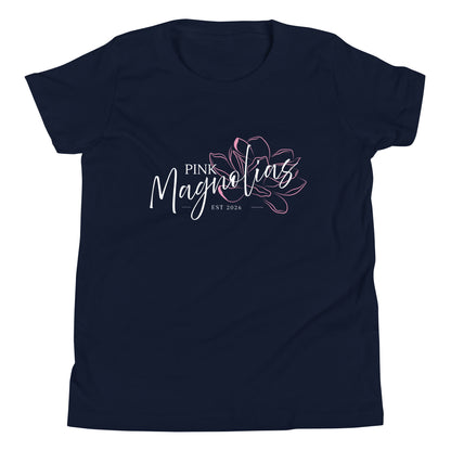 Performance | Youth T-Shirt | Pink Magnolias Dance | Modern Script Logo